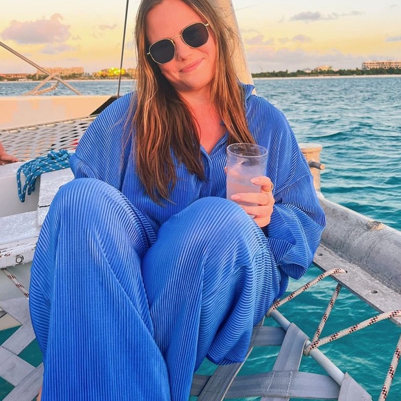 Royal Blue Matching Set - Picture 2 of 2